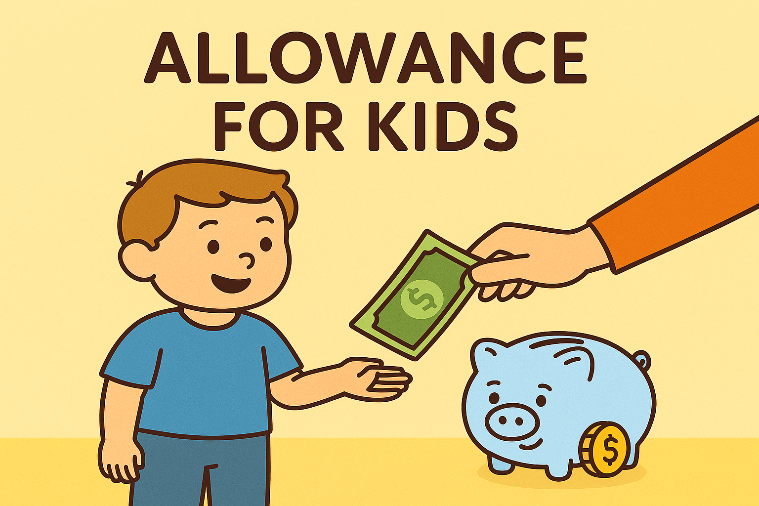 How I’m Teaching My 7-Year-Old About Money – One Allowance at a Time