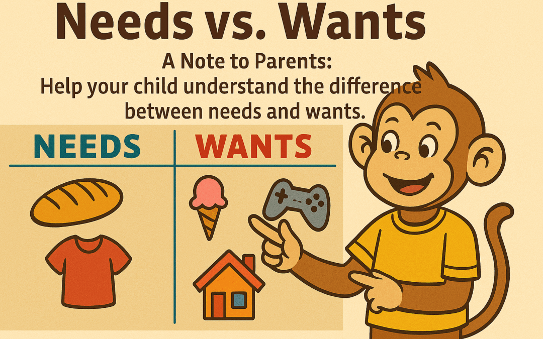 Needs vs Wants: Helping Kids Make Smart Money Choices