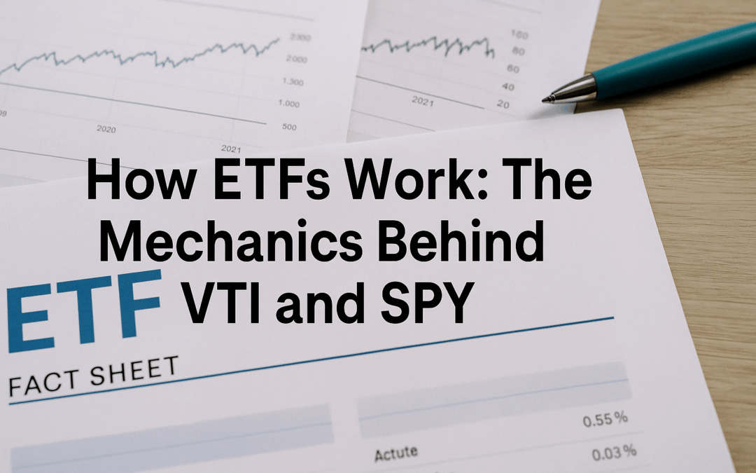How Exchange Traded Funds Work: The Mechanics