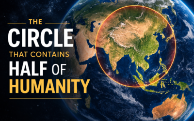 The Circle That Contains Half of Humanity